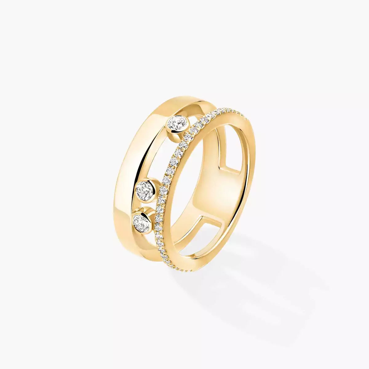[Triumph Jewelry]Move Romane Diamond Ring