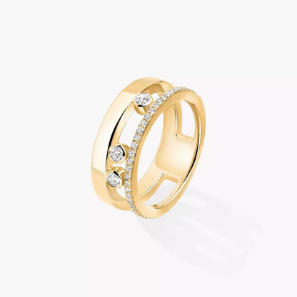 [Triumph Jewelry]Move Romane Diamond Ring