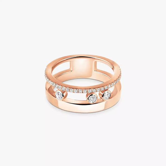 [Triumph Jewelry]Move Romane Diamond Ring