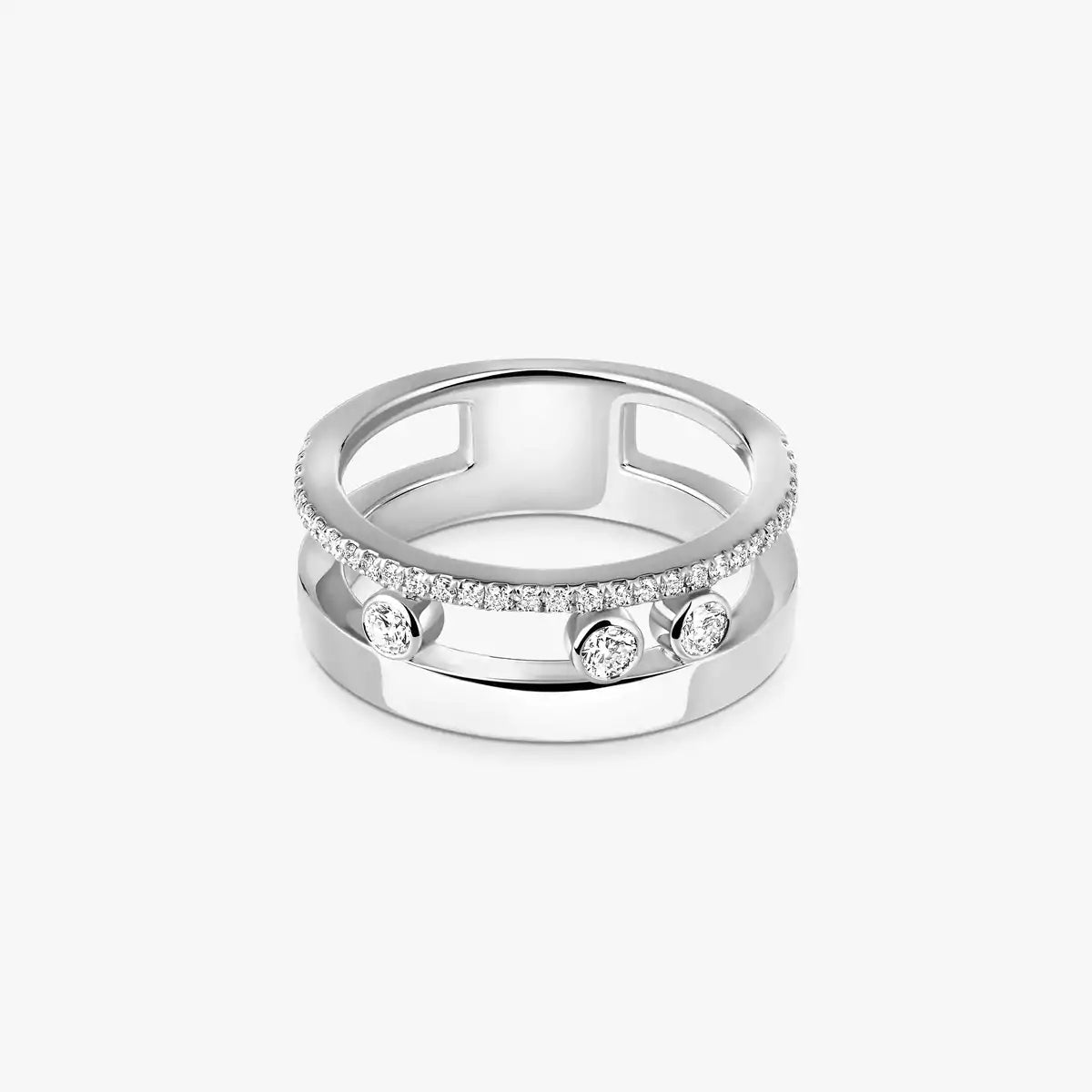[Triumph Jewelry]Move Romane Diamond Ring