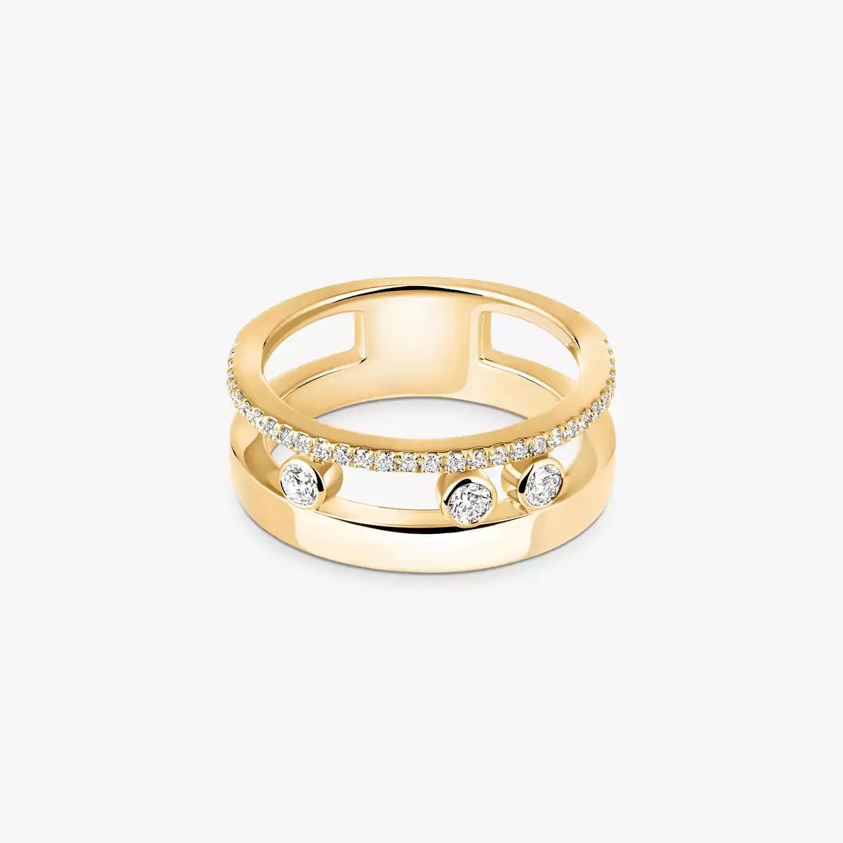 [Triumph Jewelry]Move Romane Diamond Ring