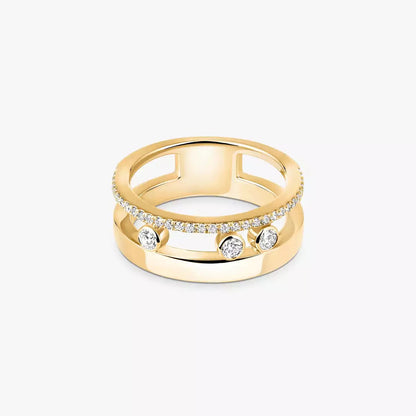 [Triumph Jewelry]Move Romane Diamond Ring