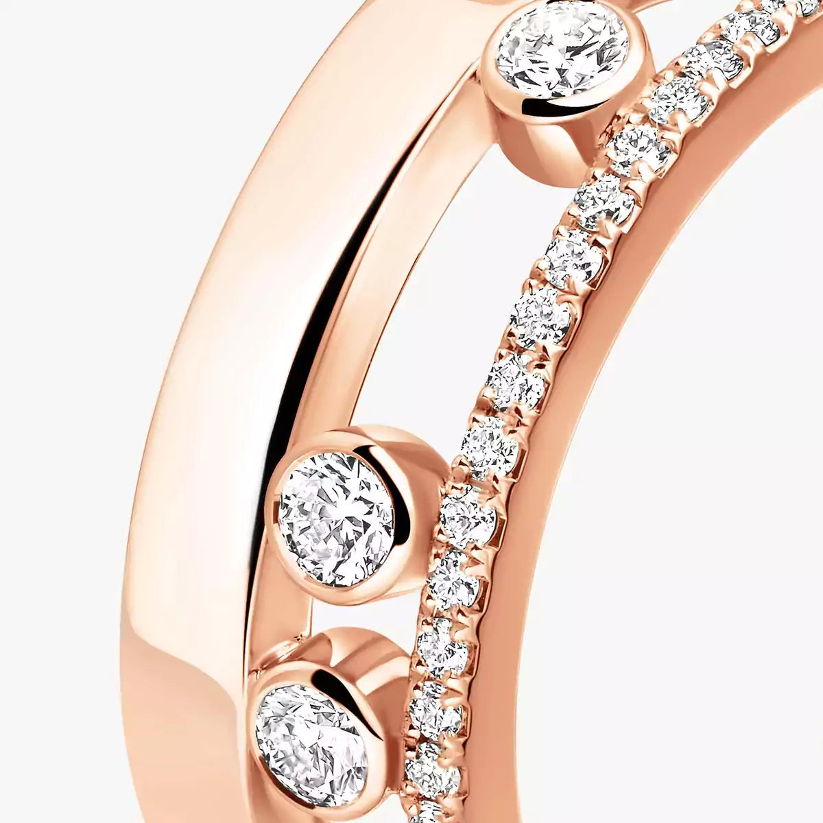 [Triumph Jewelry]Move Romane Diamond Ring