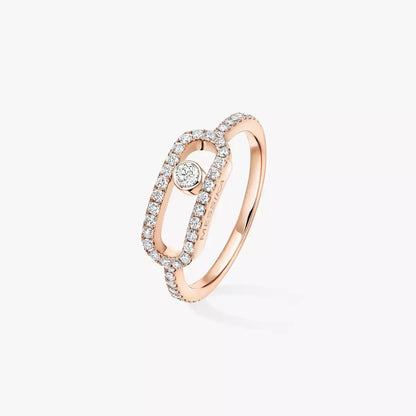 [Triumph Jewelry]Move Uno Diamond Ring in Gold