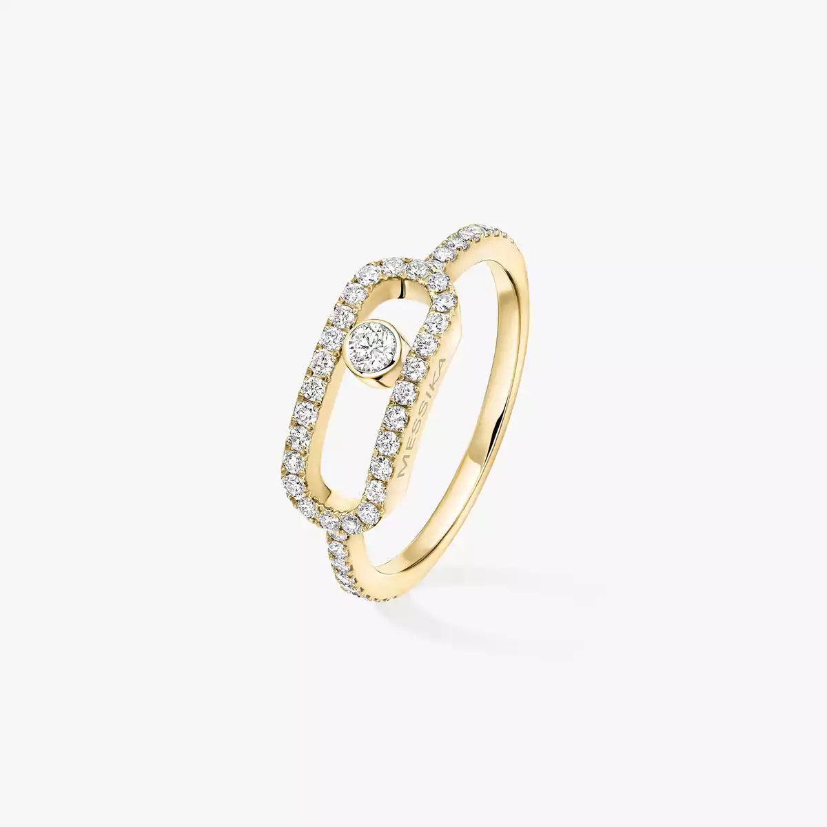 [Triumph Jewelry]Move Uno Diamond Ring in Gold
