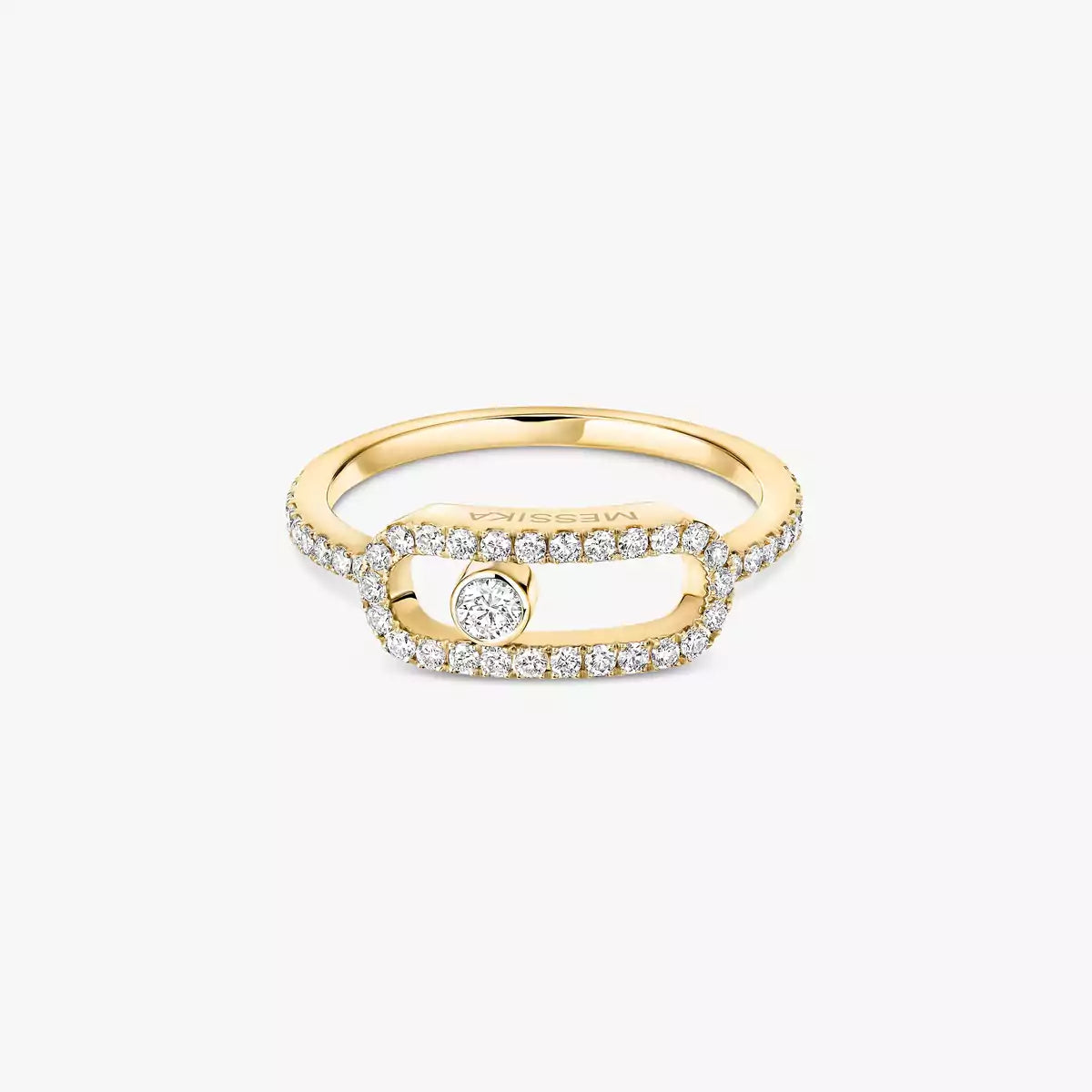 [Triumph Jewelry]Move Uno Diamond Ring in Gold