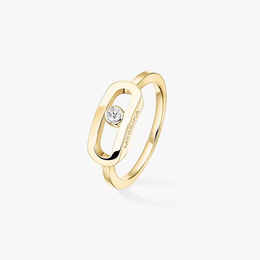 [Triumph Jewelry]Move Uno Diamond Ring in Gold
