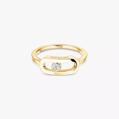 [Triumph Jewelry]Move Uno Diamond Ring in Gold