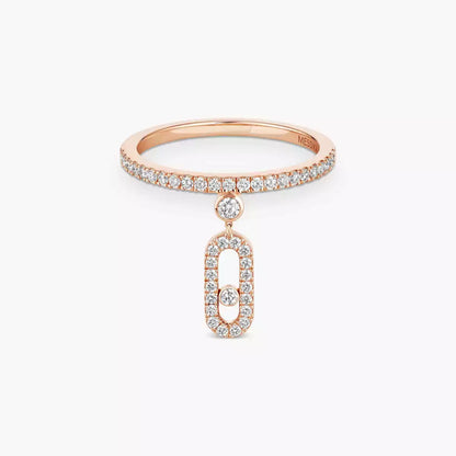 [Triumph Jewelry]Move Uno Diamond Ring