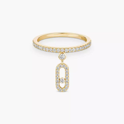[Triumph Jewelry]Move Uno Diamond Ring