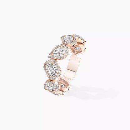 [Triumph Jewelry]Diamond Wedding Ring My Twin
