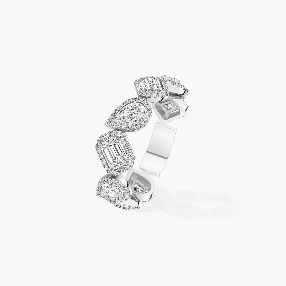 [Triumph Jewelry]Diamond Wedding Ring My Twin