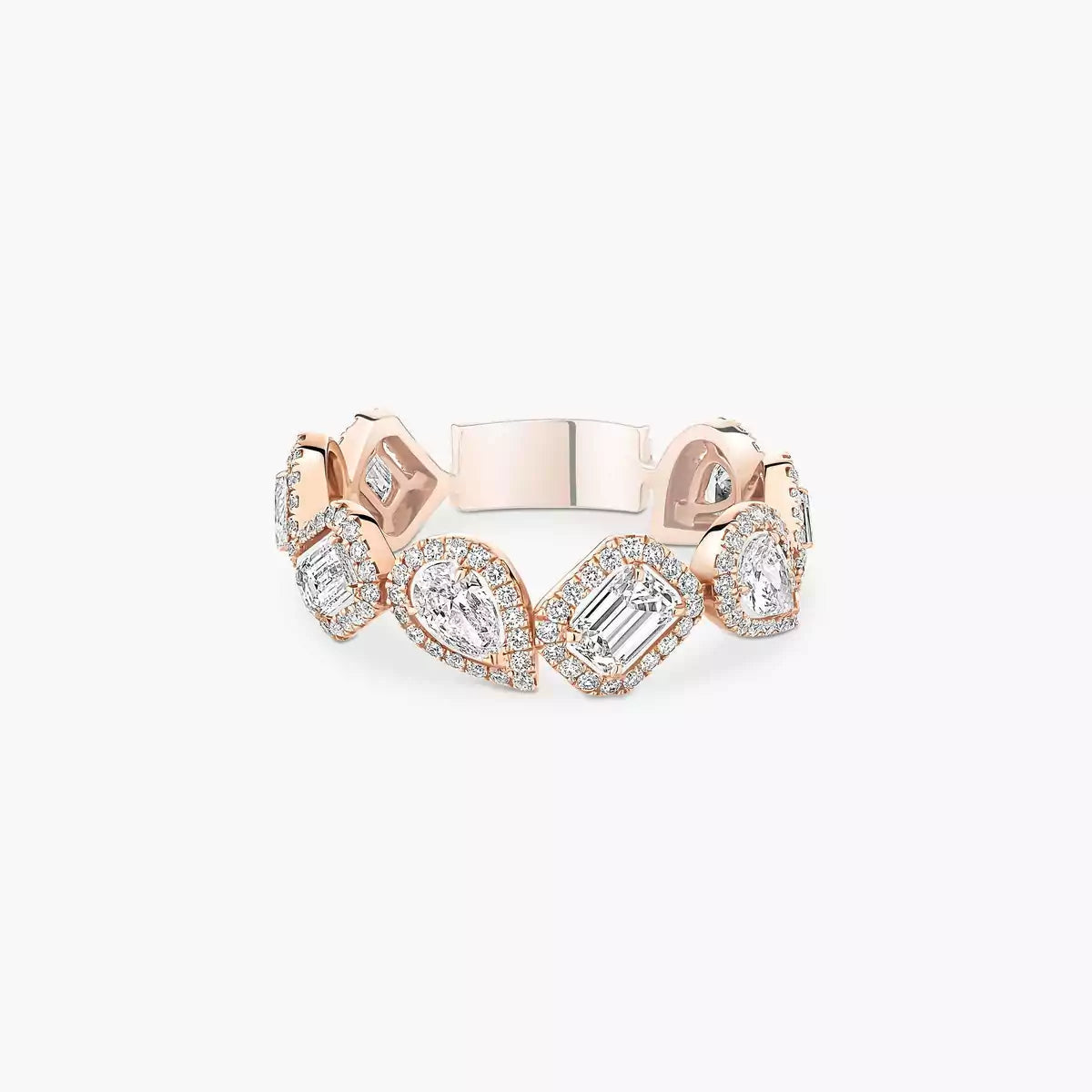 [Triumph Jewelry]Diamond Wedding Ring My Twin
