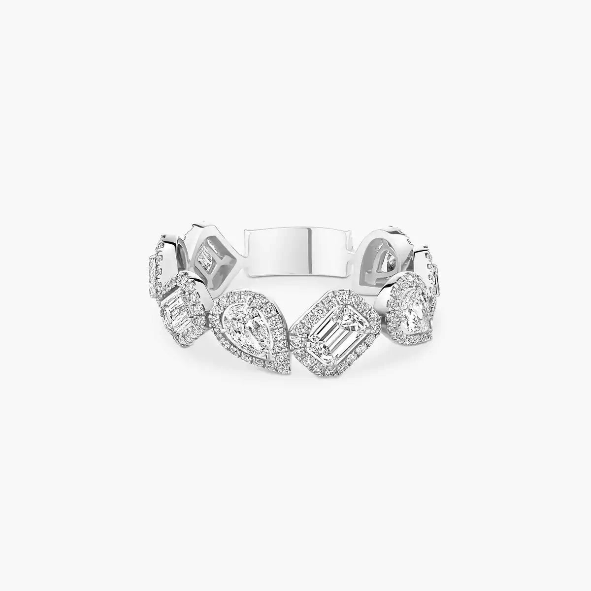 [Triumph Jewelry]Diamond Wedding Ring My Twin