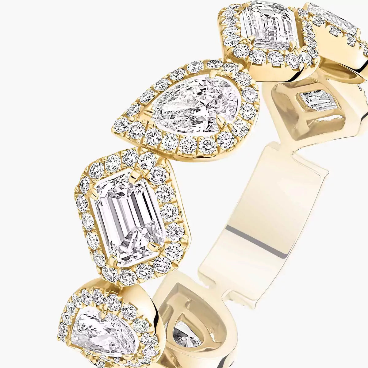 [Triumph Jewelry]Diamond Wedding Ring My Twin