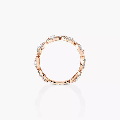 [Triumph Jewelry]Diamond Wedding Ring My Twin