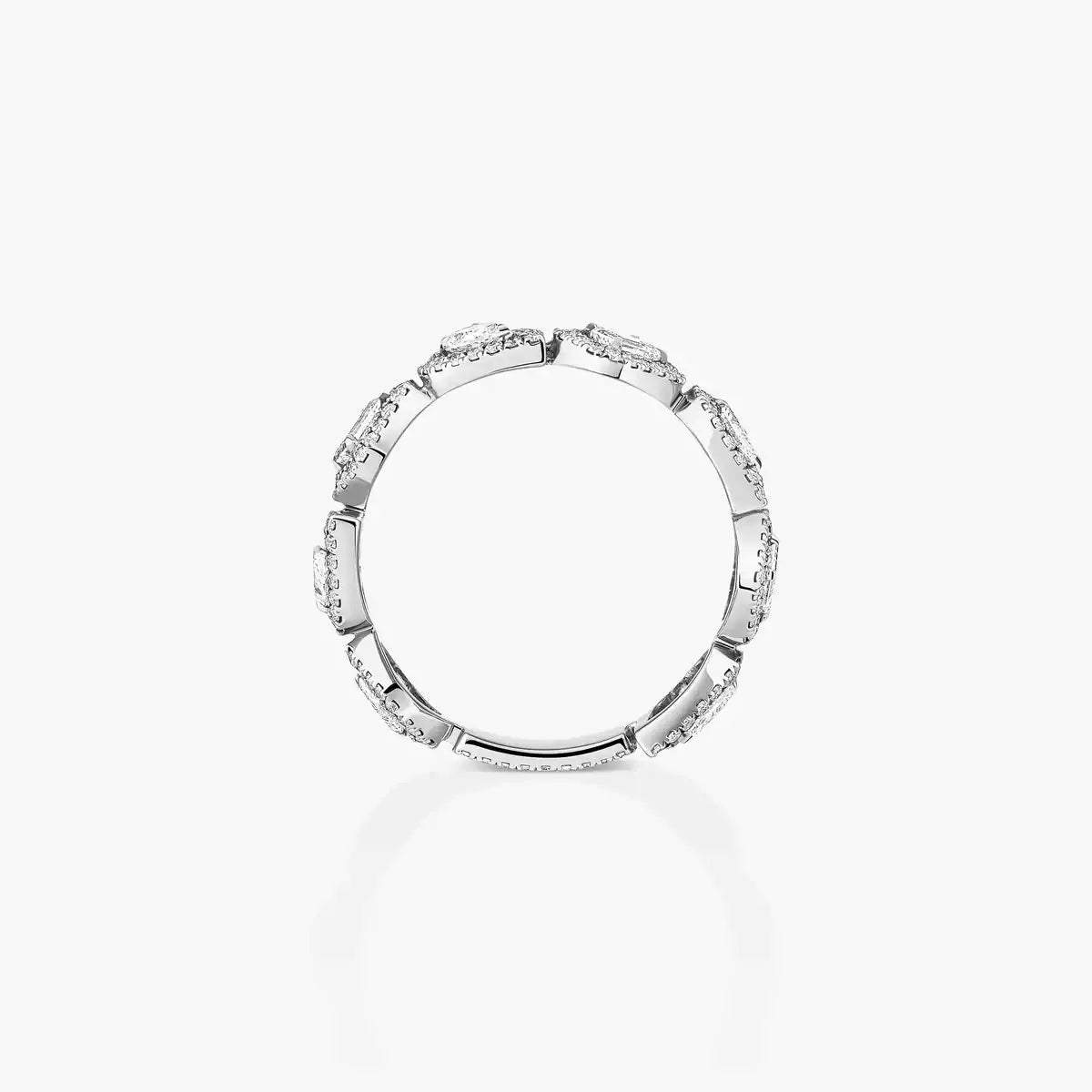 [Triumph Jewelry]Diamond Wedding Ring My Twin