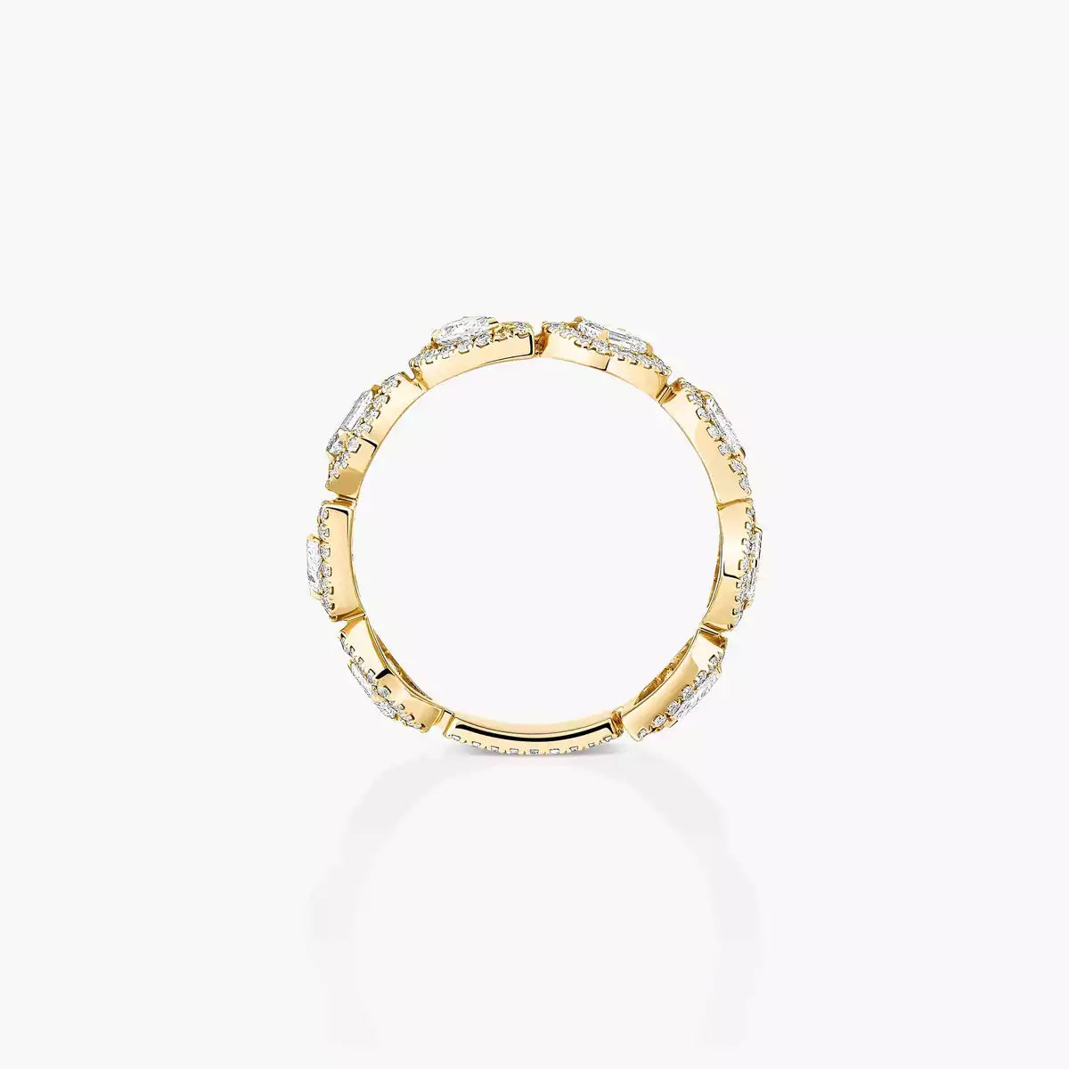 [Triumph Jewelry]Diamond Wedding Ring My Twin