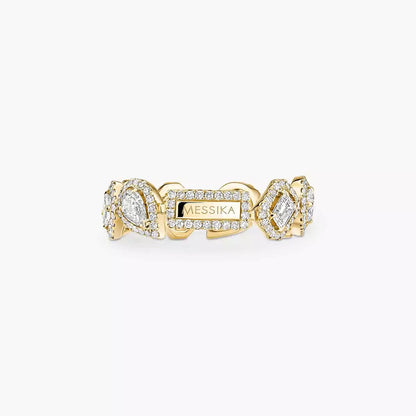 [Triumph Jewelry]Diamond Wedding Ring My Twin