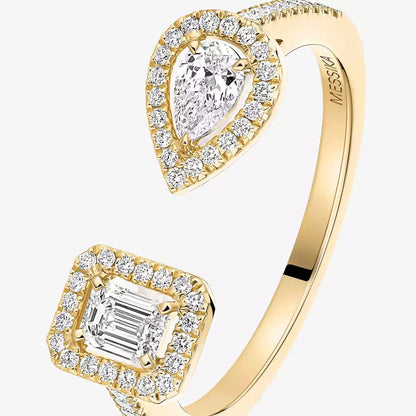 [Triumph Jewelry]My Twin Toi Gold Diamond Ring
