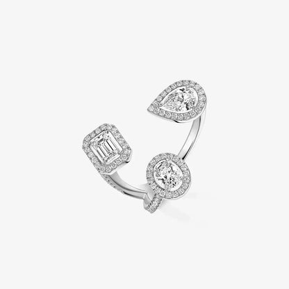 [[Triumph Jewelry] Diamond Ring 0,25ct My Twin Trilogy