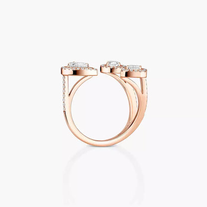 [[Triumph Jewelry] Diamond Ring 0,25ct My Twin Trilogy