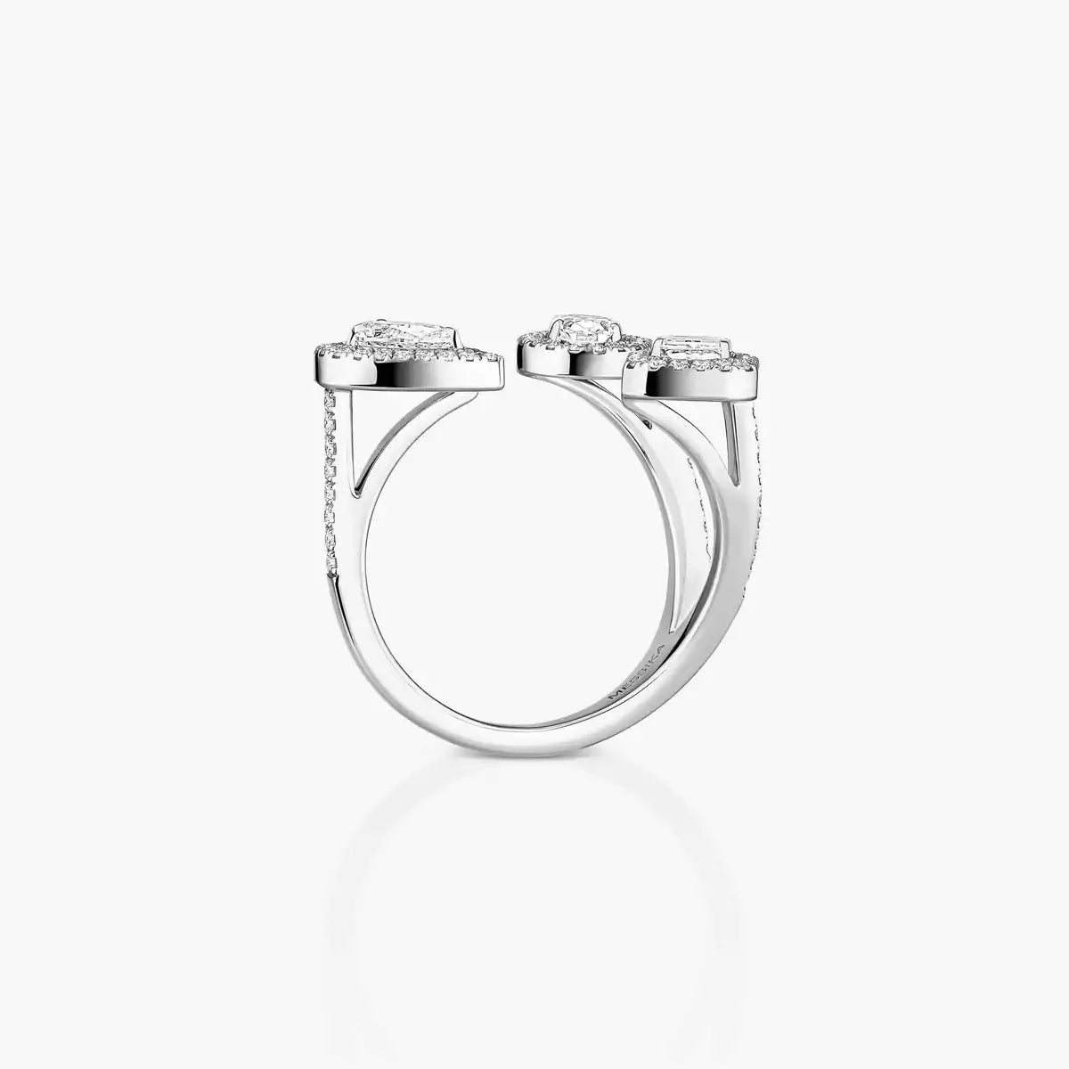 [[Triumph Jewelry] Diamond Ring 0,25ct My Twin Trilogy