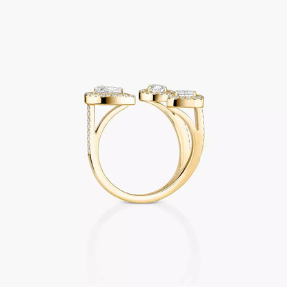 [[Triumph Jewelry] Diamond Ring 0,25ct My Twin Trilogy
