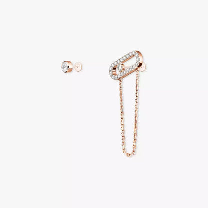 [Triumph Jewelry]Move Uno Diamond Earrings