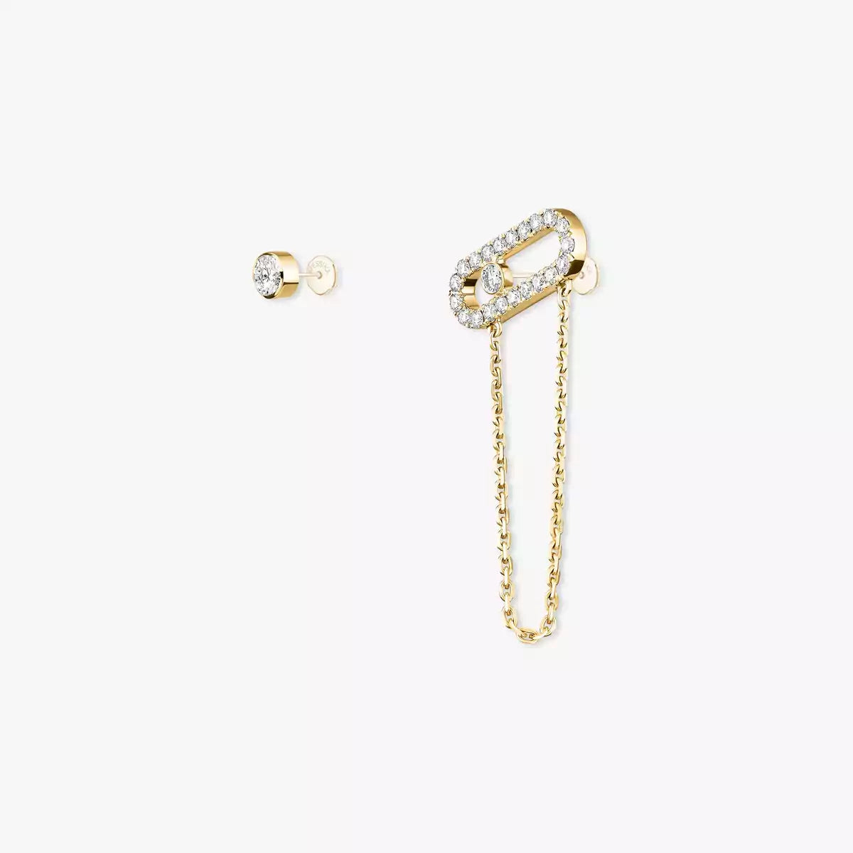 [Triumph Jewelry]Move Uno Diamond Earrings
