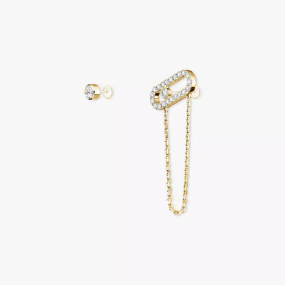 [Triumph Jewelry]Move Uno Diamond Earrings