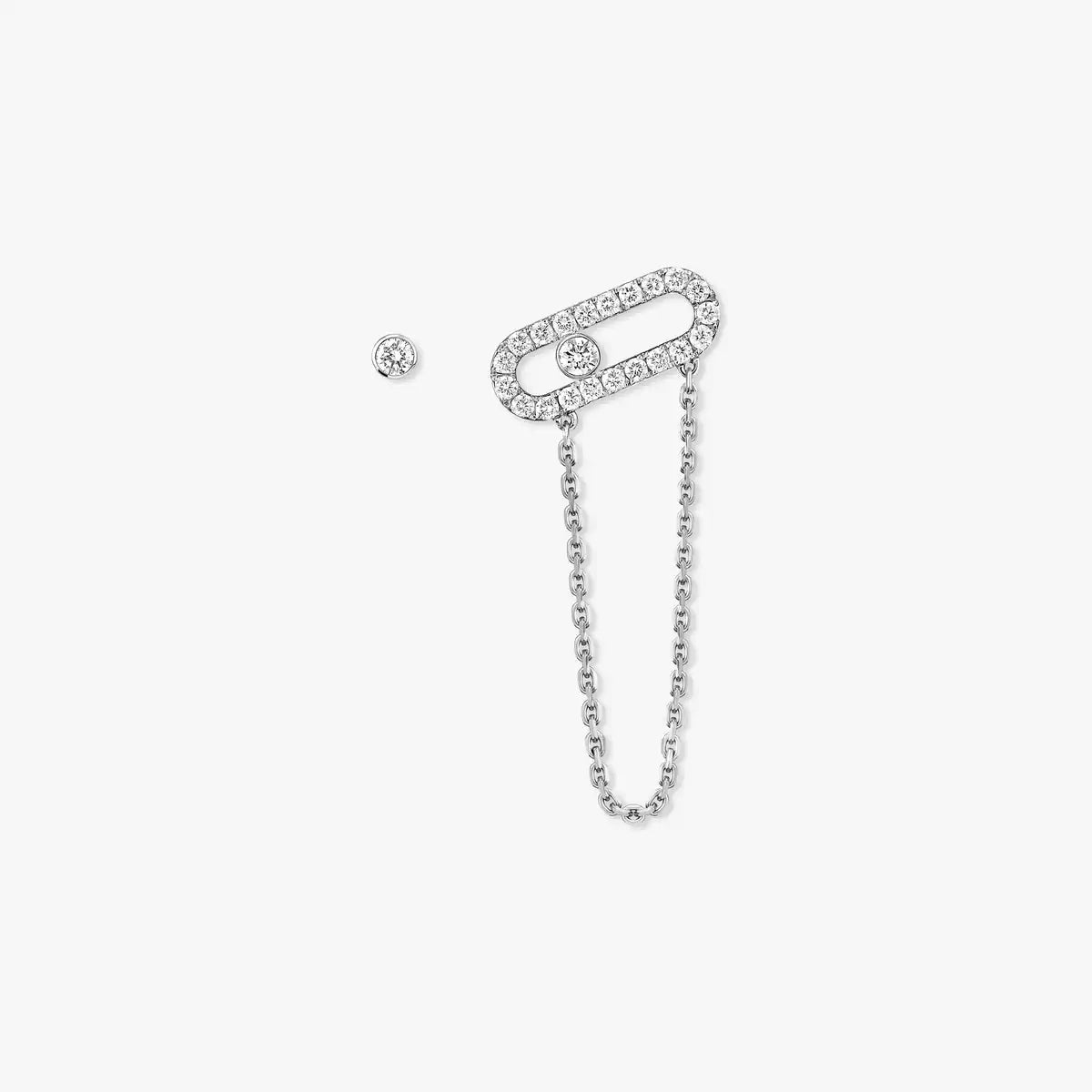 [Triumph Jewelry]Move Uno Diamond Earrings