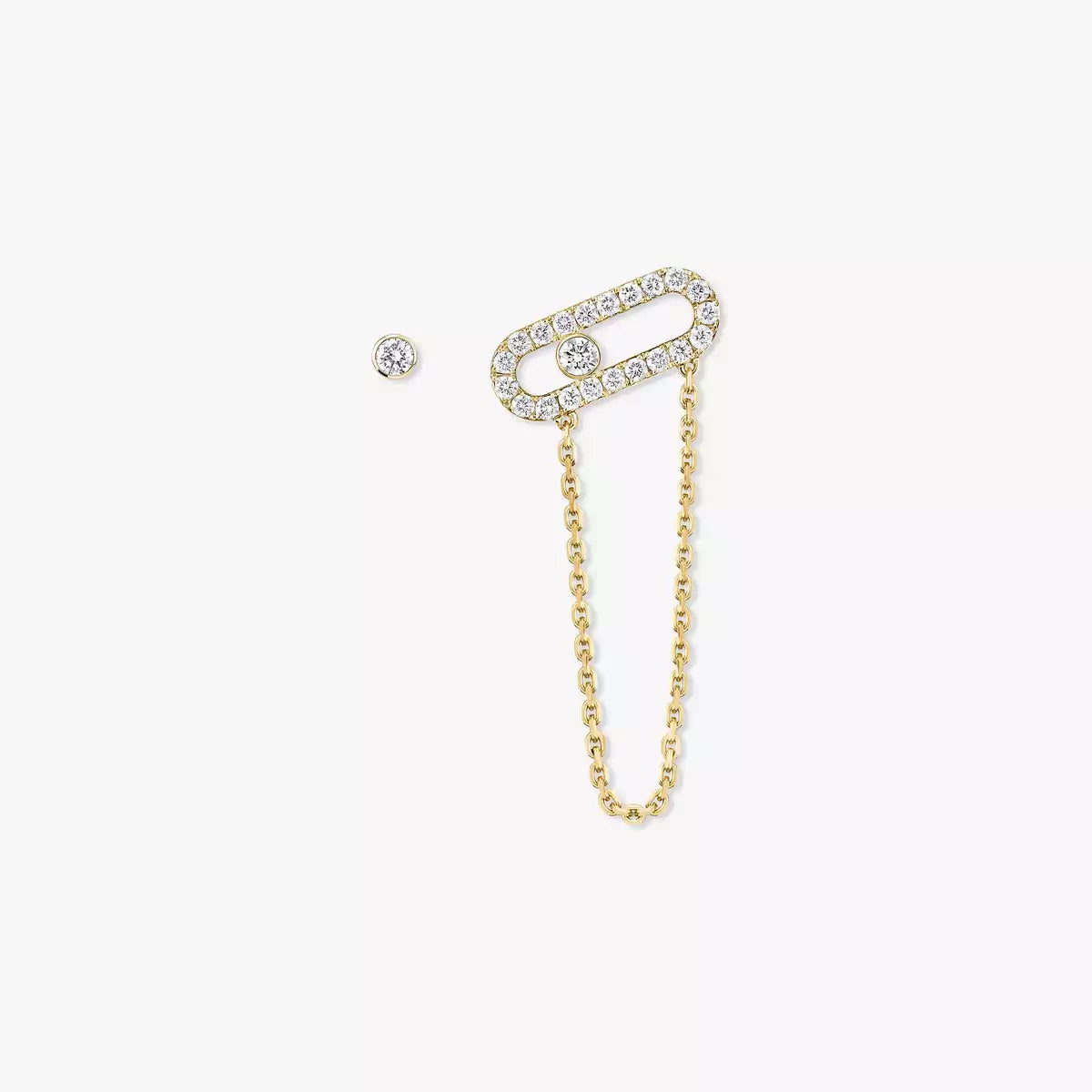 [Triumph Jewelry]Move Uno Diamond Earrings