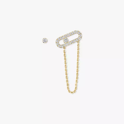 [Triumph Jewelry]Move Uno Diamond Earrings
