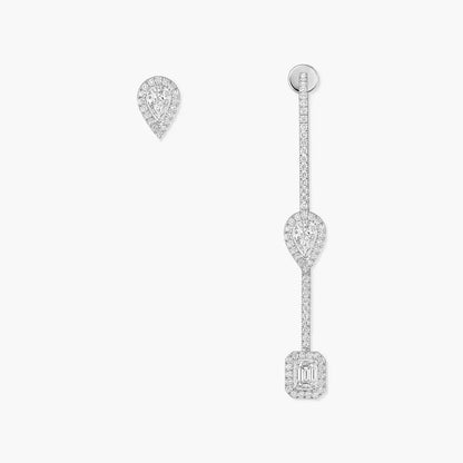 [Triumph Jewelry]Diamond Drop Earrings My Twin