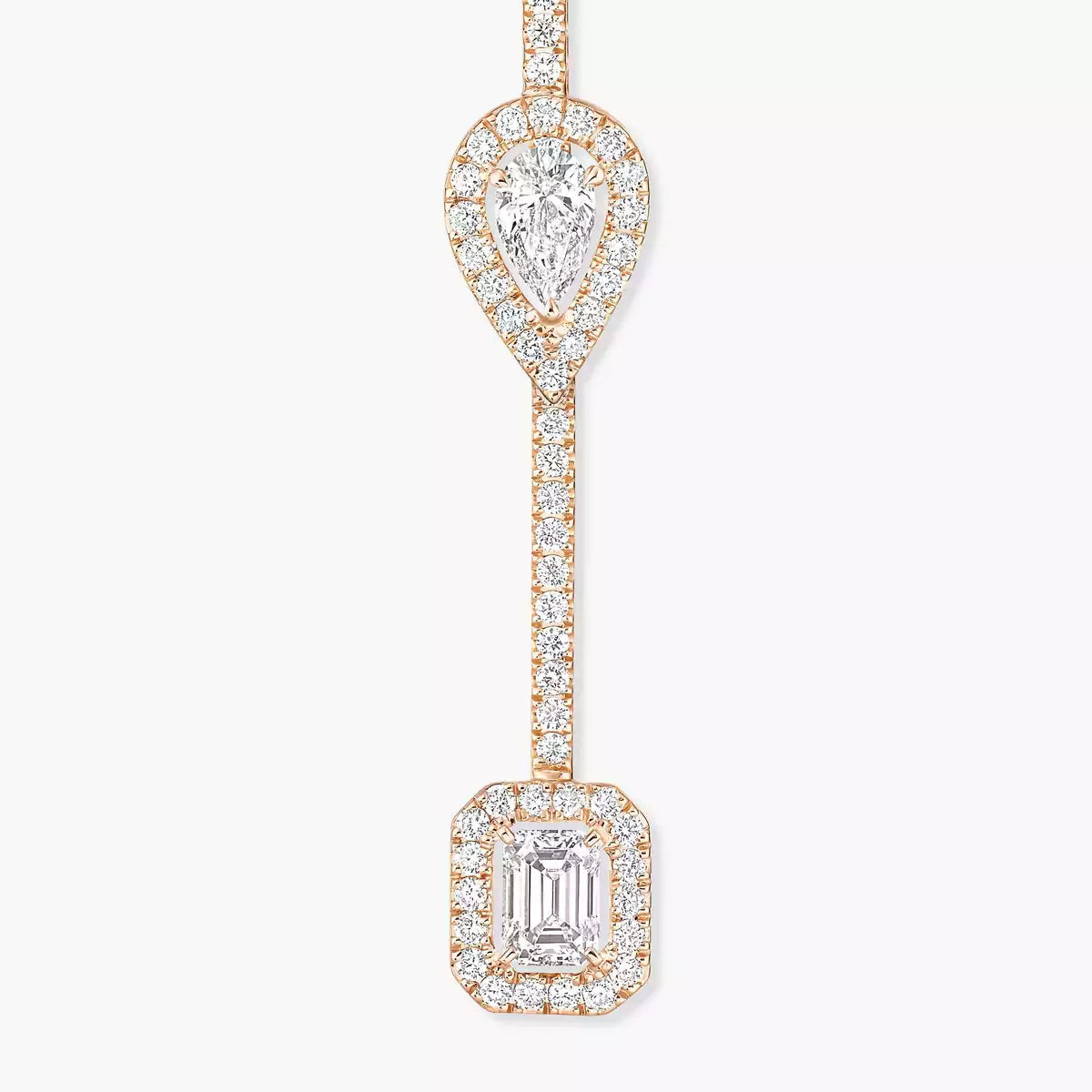 [Triumph Jewelry]Diamond Drop Earrings My Twin