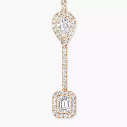 [Triumph Jewelry]Diamond Drop Earrings My Twin