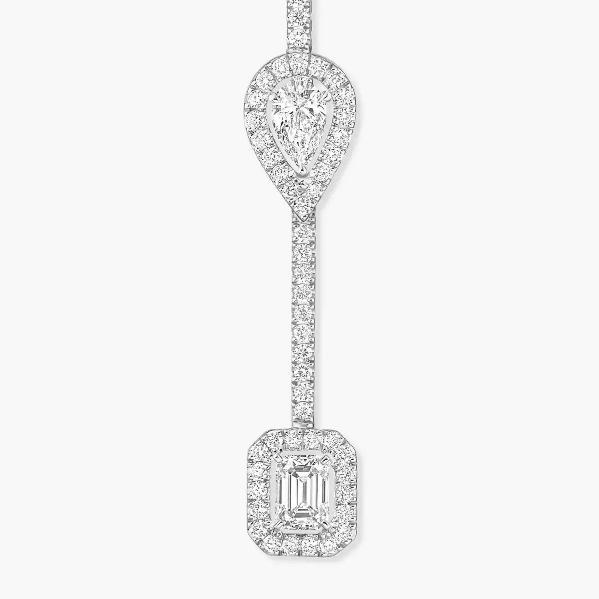 [Triumph Jewelry]Diamond Drop Earrings My Twin
