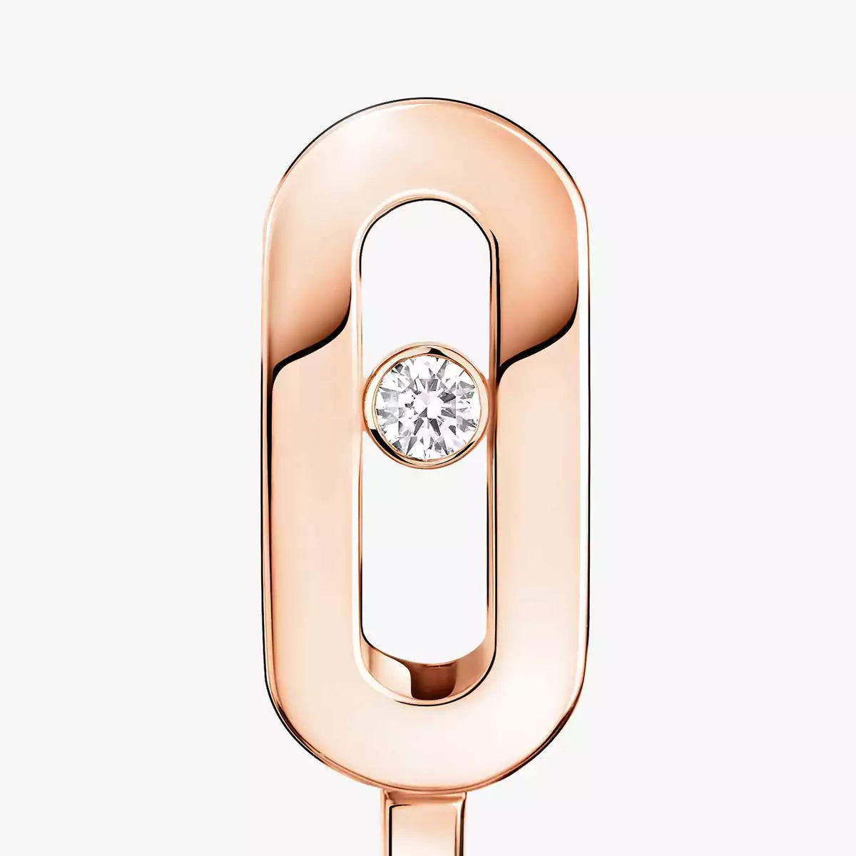 [Triumph Jewelry]Diamond Mini Hoop Earrings Move Classique