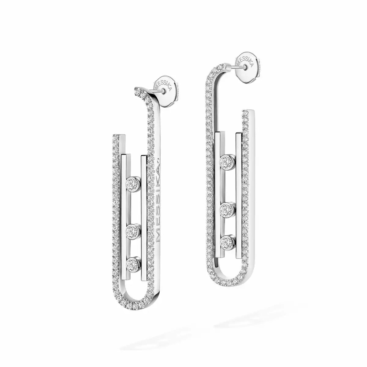 [Triumph Jewelry]Diamond Pendant Earrings Move 10Th