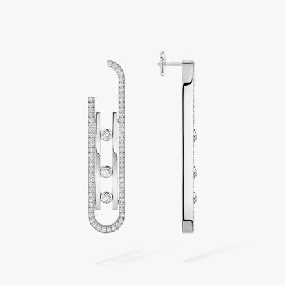 [Triumph Jewelry]Diamond Pendant Earrings Move 10Th