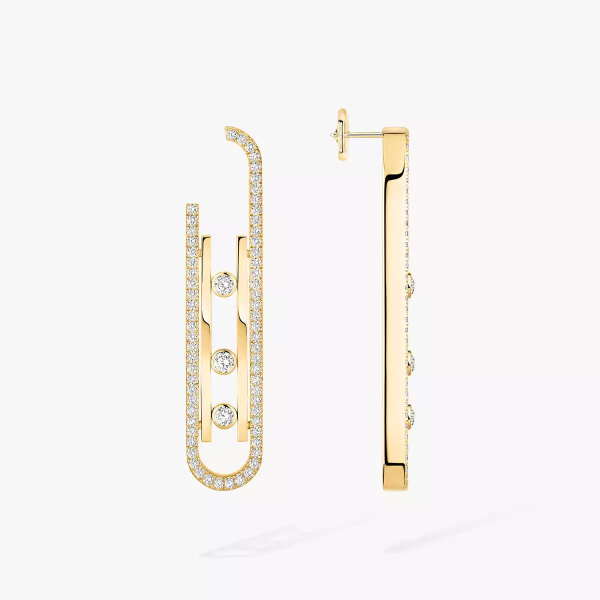 [Triumph Jewelry]Diamond Pendant Earrings Move 10Th