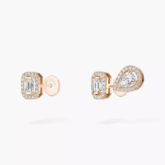 [Triumph Jewelry]Diamond Earrings 0,10ct My Twin 1+2