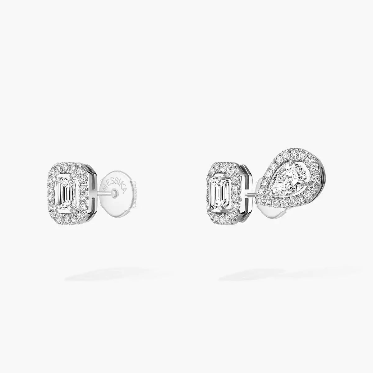 [Triumph Jewelry]Diamond Earrings 0,10ct My Twin 1+2