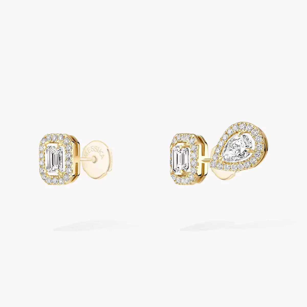 [Triumph Jewelry]Diamond Earrings 0,10ct My Twin 1+2