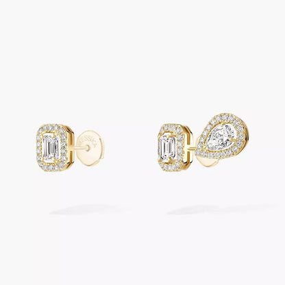[Triumph Jewelry]Diamond Earrings 0,10ct My Twin 1+2
