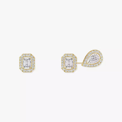 [Triumph Jewelry]Diamond Earrings 0,10ct My Twin 1+2