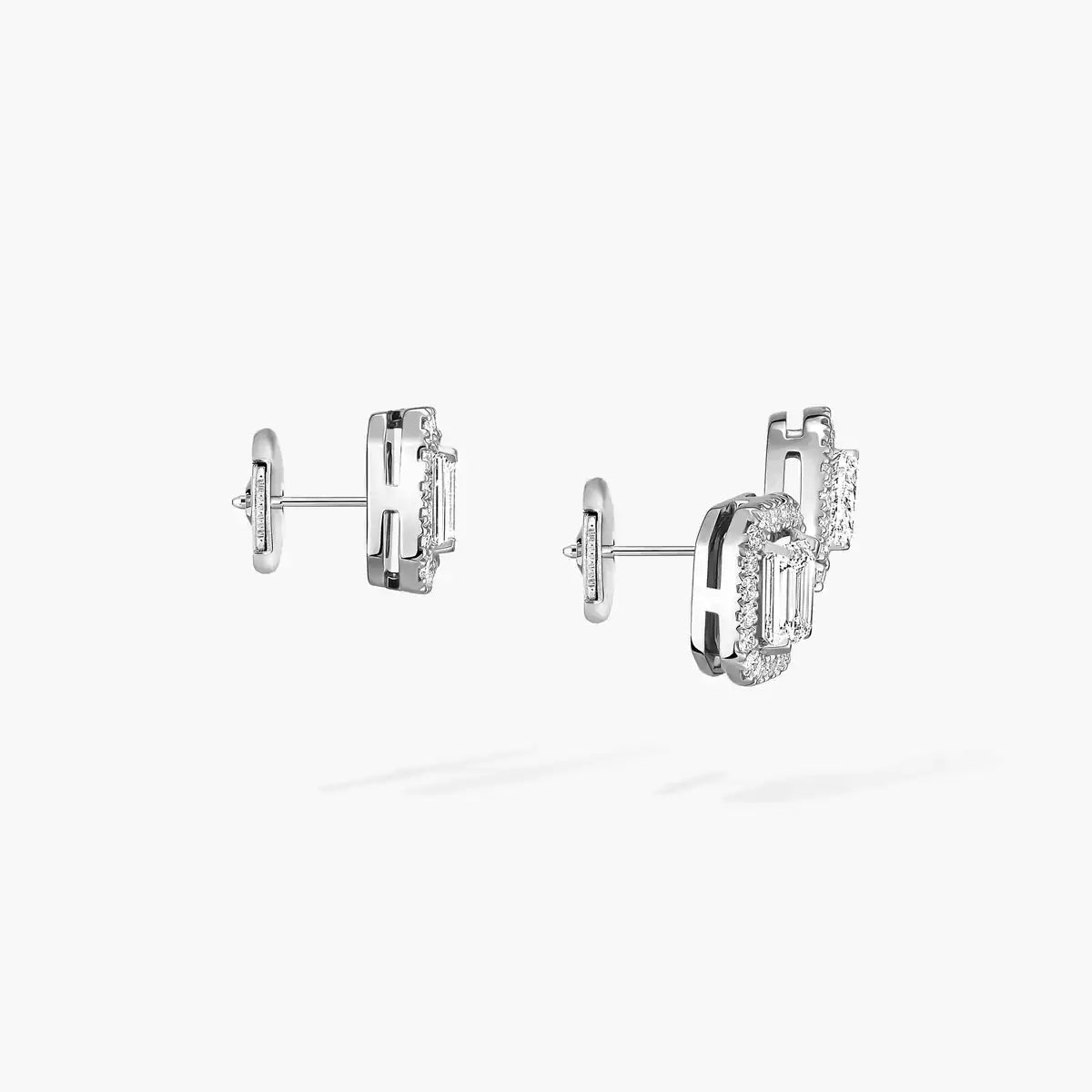 [Triumph Jewelry]Diamond Earrings 0,10ct My Twin 1+2