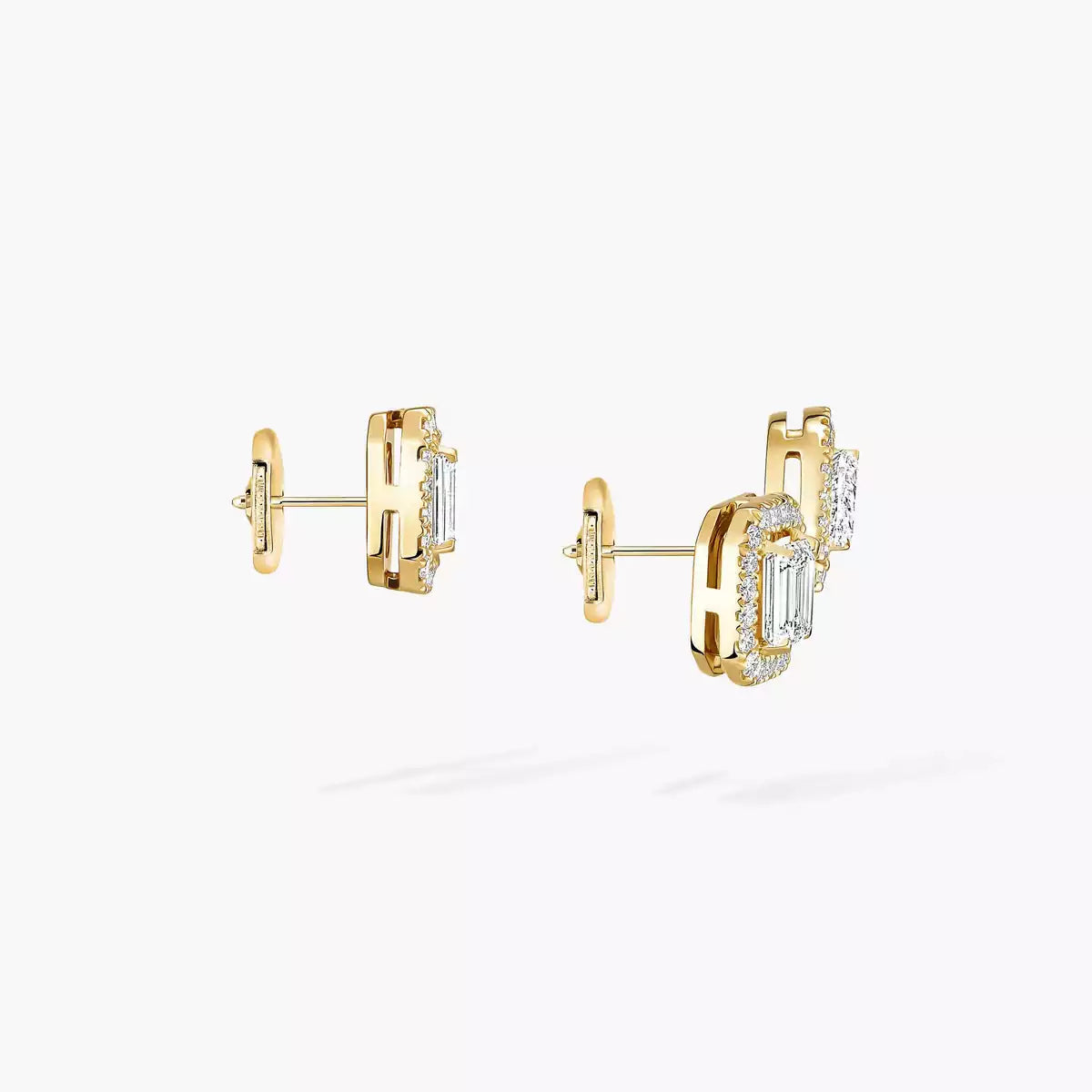 [Triumph Jewelry]Diamond Earrings 0,10ct My Twin 1+2