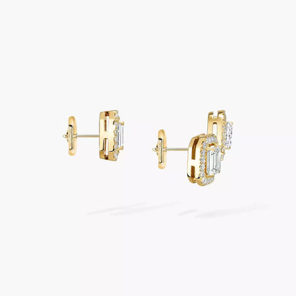 [Triumph Jewelry]Diamond Earrings 0,10ct My Twin 1+2